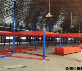 湖北武漢閣樓貨架平臺定做案例